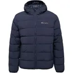 Champion HOODED Pánská zimní bunda, tmavě modrá, velikost