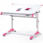 Písací Stôl Collorido Biely/Zelená/Ružová