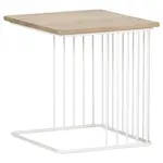 Landscape ODKLÁDACÍ STOLEK, dub, přírodní barvy, bílá, barvy dubu