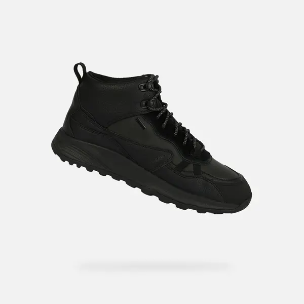 Čierne pánske členkové topánky Geox Terrestre B ABX