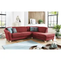 Sit & More ROHOVÁ SEDAČKA, textil, červená