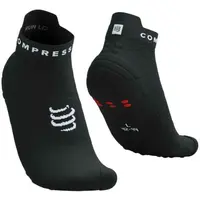 Compressport PRO RACING SOCKS V4.0 RUN LOW Bežecké ponožky, čierna, veľkosť