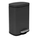 Spirella Spirella pedálový odpadkový kôš akira matná čierna oceľ 5 l 10.19834