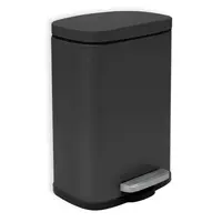 Spirella Spirella pedálový odpadkový kôš akira matná čierna oceľ 5 l 10.19834