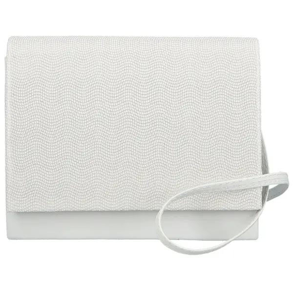 Dámska listová kabelka biela - Delami Kelis 2