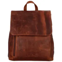 Dámský kožený batoh hnědý - Greenwood Angie