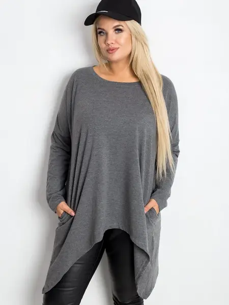 Blouse-RV-BZ-5031.06X-dark grey