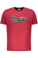 Červené tričko Pepe Jeans