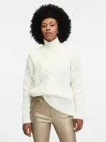 Krémový dámsky rolák ORSAY