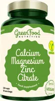 GREENFOOD NUTRITION Calcium Magnesium Zinc citrate 120 kapslí