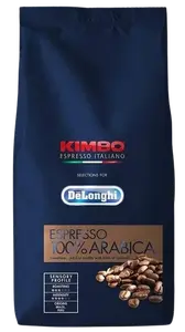 DELONGHI Kimbo Espresso 100% Arabica, zrnková 1000 g