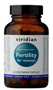 VIRIDIAN Fertility for Women 60 kapslí