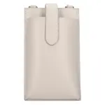 Dámská kožená kabelka na mobil a doklady Italia Dita - šedá