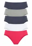 PETITE FLEUR Nohavičky  námornícka modrá / sivá / červená / biela