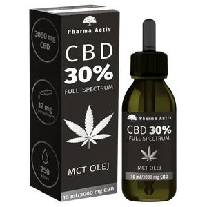 PHARMA ACTIV CBD 30% Full Spectrum MCT olej 3000mg 10 ml