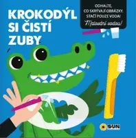 Krokodýl - si čistí zuby - leporelo (poškozená)