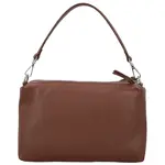 Dámská kožená kabelka na rameno tmavě hnědá - Delami Vera Pelle Sussan