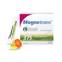 Magnetrans Direct 375 mg, magnesium, rychlé doplnění hořčíku 20 tyčinek granulátu