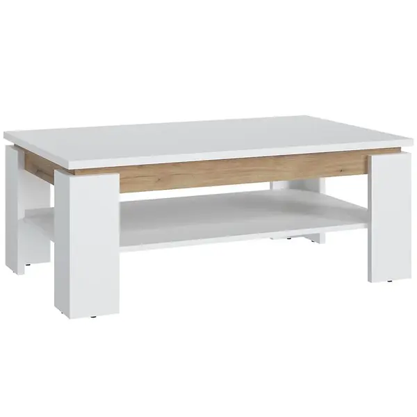 Stolik Calabria Rvt24 Dąb Coast Evoke /BIAŁA Alp