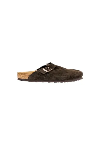 Papuče Birkenstock z brúsenej kože