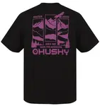Husky Tee View M L, black Pánské bavlněné triko