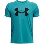 Under Armour TECH BIG LOGO Chlapecké triko, zelená, velikost L