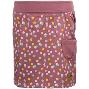 ALPINE PRO ASKIO Dívčí letní sukně, vínová, velikost 164-170