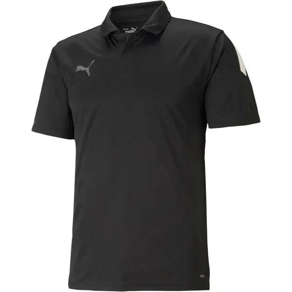 Puma TEAM LIGA SIDELINE POLO SHIRT Pánské polotričko, černá, velikost XXXL