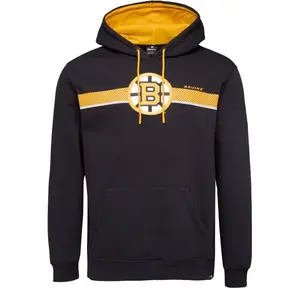 FANATICS BOSTON BRUINS WRIST SHOT HOODIE Mikina, černá, velikost