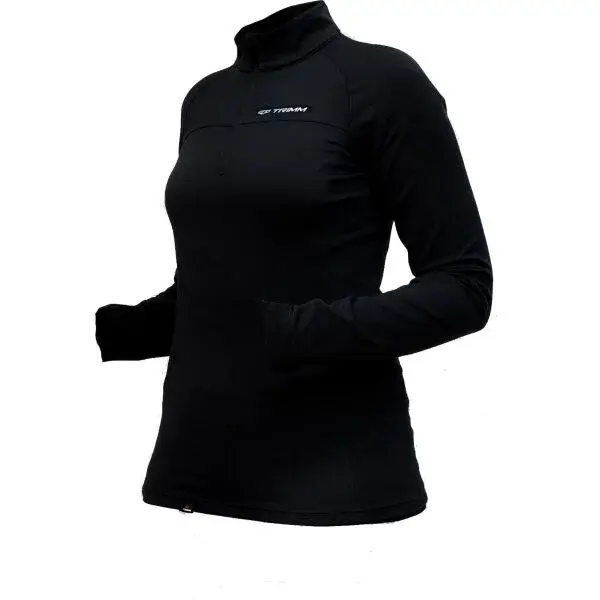 TRIMM CUBE LADY Dámská mikina, černá, velikost