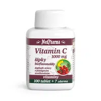 MEDPHARMA Vitamín C 1000 mg s šípky 107 tablet