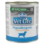 VET LIFE Natural Hypoaller Fish&Potato konzerva pro psy 300 g