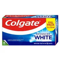 COLGATE Zubní pasta Advanced Whitening  2 x 75 ml