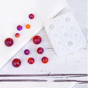 DIY Silicone Round Bead Molds