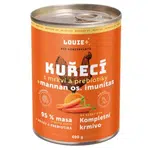 LOUIE Kuřecí mrkev a prebiotika konzerva pro psy 400 g