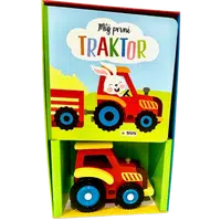 Můj první Traktor - Kniha a hračka - Dárokový box