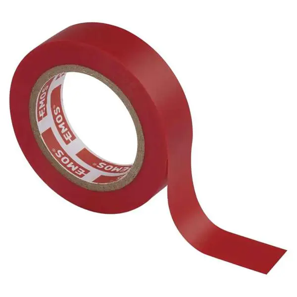 Páska izolační PVC 15mm/10m červená EMOS 1ks