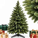 Relaxdays STROMEK Zelený umělý Nordmannova jedle 120 cm