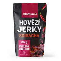 ALLNATURE BEEF Sriracha Jerky  sušené maso 25 g