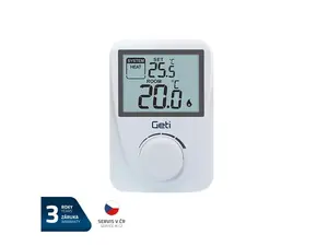 Termostat GETI GRT01 drátový