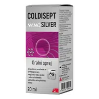 COLDISEPT Nanosilver orální sprej 20ml, poškozený obal