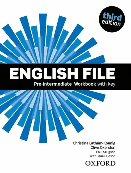 English File Pre-intermediate Workbook with Answer Key (3rd) without CD-ROM (poškozené) - Christina Latham-Koenig
