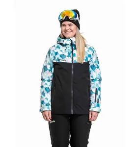 Dámská snb & ski bunda meatfly kirsten modrobílá/černá m