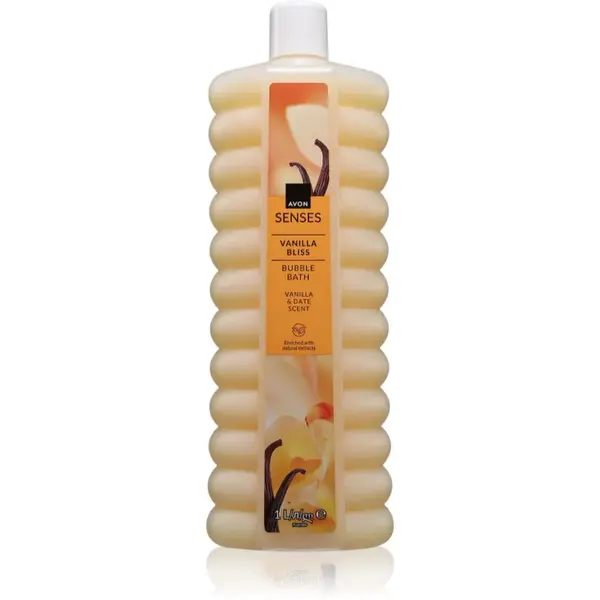 Avon Senses Vanilla Bliss pěna do koupele 1000 ml