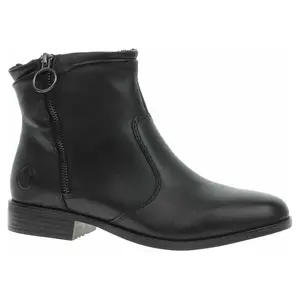 Dámské polokozačky Rieker 77041-01 schwarz 37