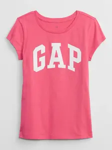 GAP Dívčí Dětské tričko s logem 460525-05 Velikost: M