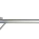Anténní držák 50cm na zeď se vzpěrou, trubka 42/2mm, výška 16cm žár.