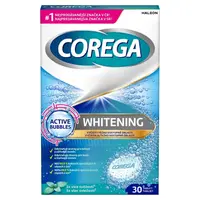 COREGA Whitening Antibakteriální čistící tablety 30 ks