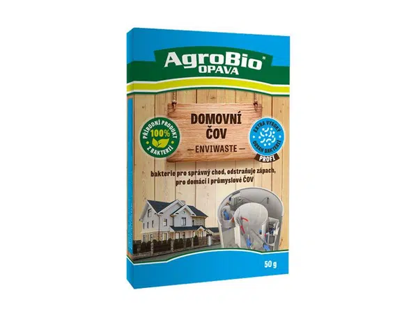 Přípravek k rozkladu organických nečistot v domovních odpadech AGROBIO Enviwaste 50g