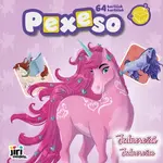 Pexeso v sešitu Jednorožci